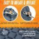Надувний туристичний килимок каремат Eagle Rock 40DNylon TPU надувний матрац для намету, матрац в палатку NAD00311P фото 10